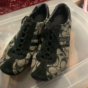 Worn Coach sneakers